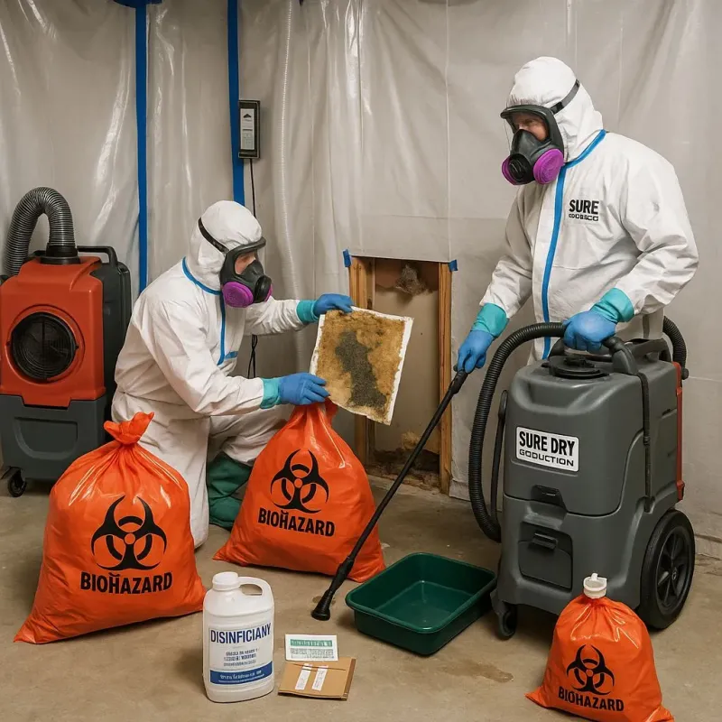 Contaminated Water Handling Protocols process in Ochiltree County, TX